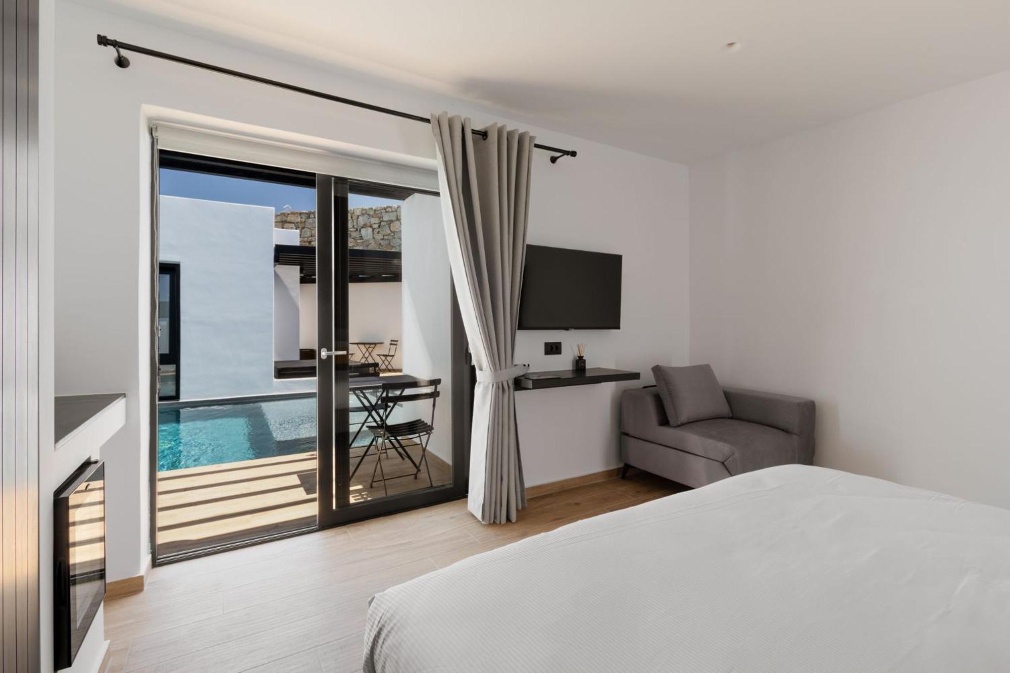 Laguna Suites In Mazera Mykonos Mykonos Town Exterior foto