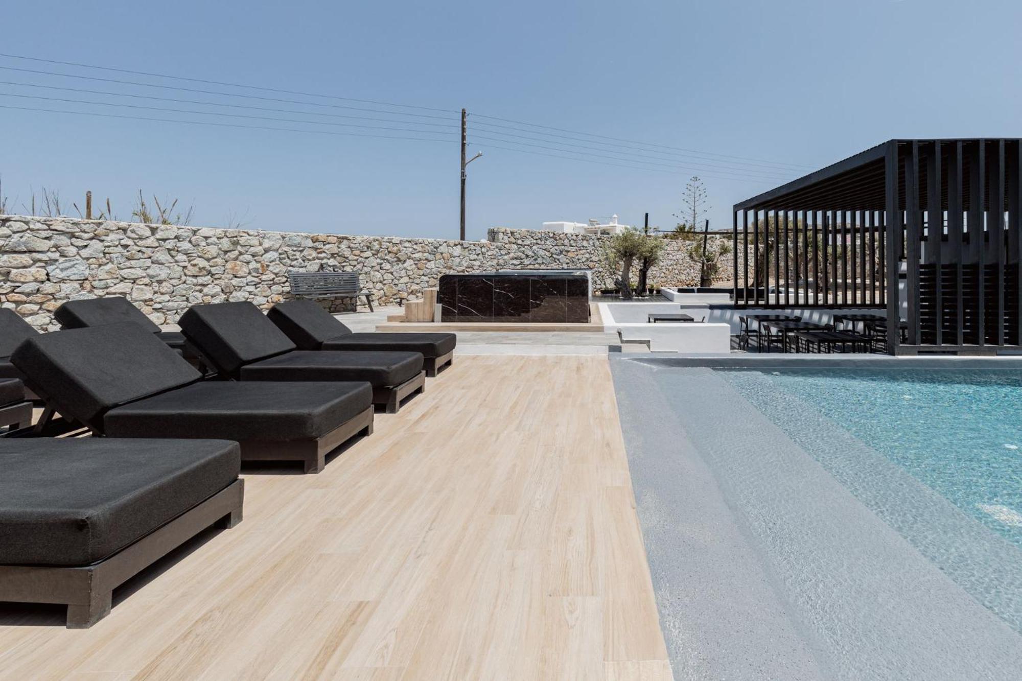Laguna Suites In Mazera Mykonos Mykonos Town Exterior foto